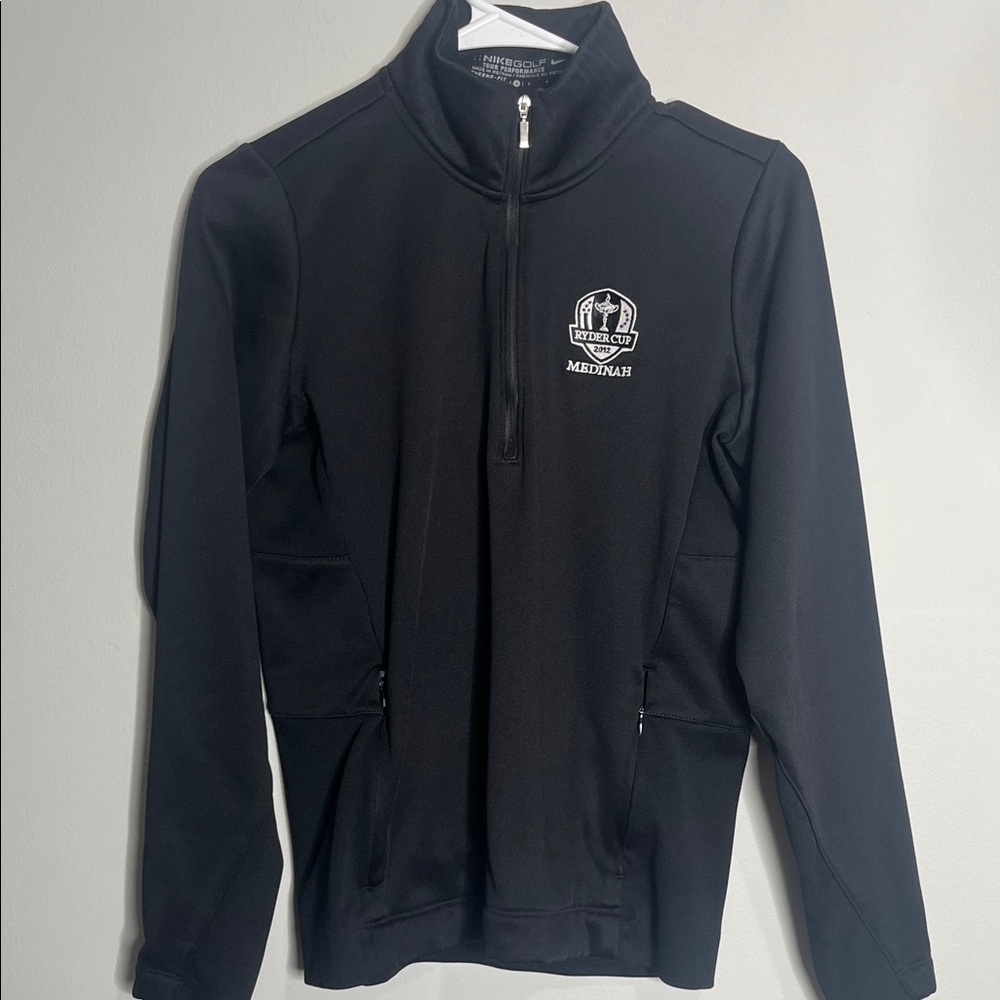 Nike Golf Black Therma-Fit Pullover